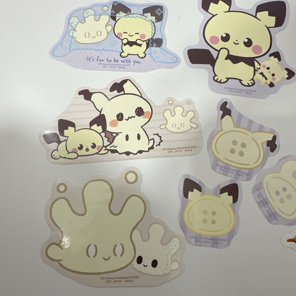 Pokemon Stickers 10pcs - Picture 2 of 3